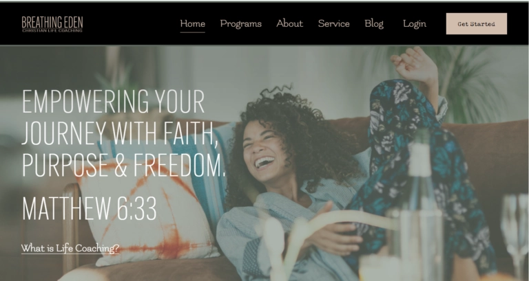 Breathingeden christian life coaching