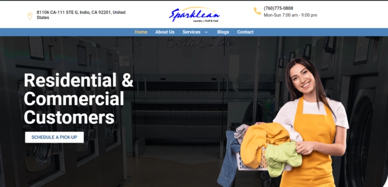 Sparklean Laundry Indio